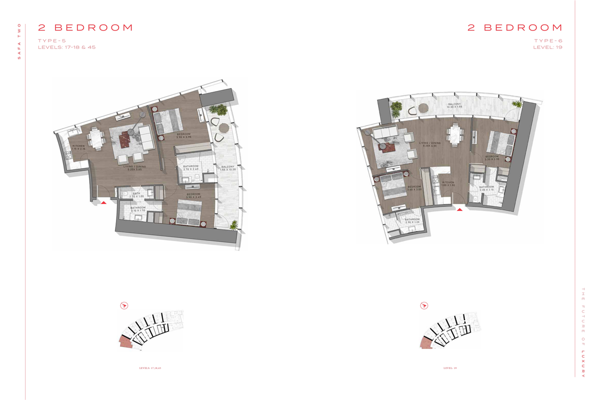 2 Bed Type 5 & 6